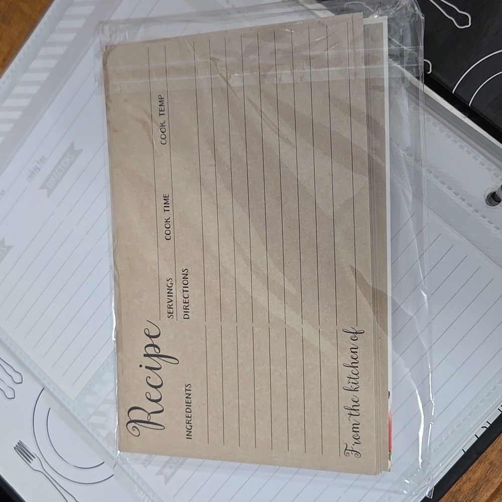 Kitchen Recipe Binder - Picture 10 of 11